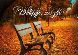 Přání - Děkuji, že jsi