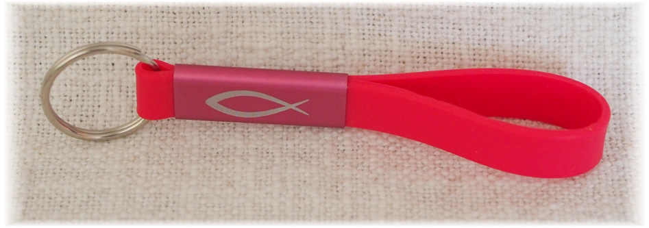 Silikonová klíčenka - ryba