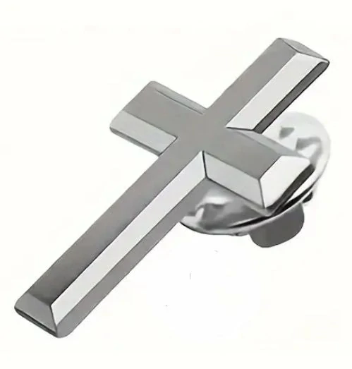 Brož - Kříž stříbrný