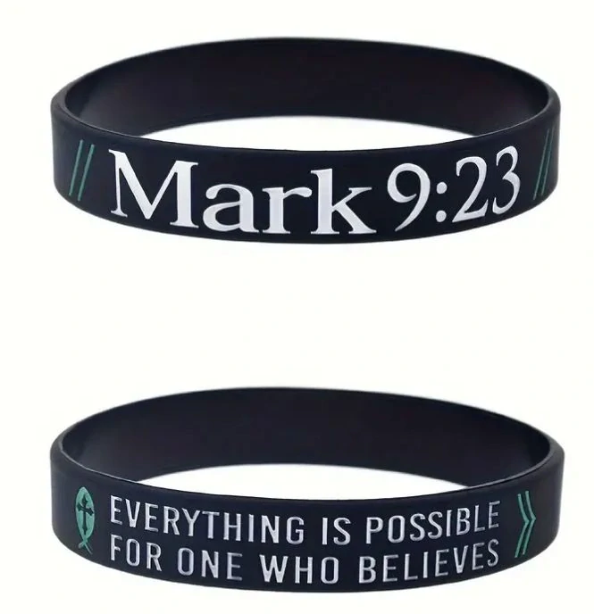 Náramek silikonový - Marek 9:23