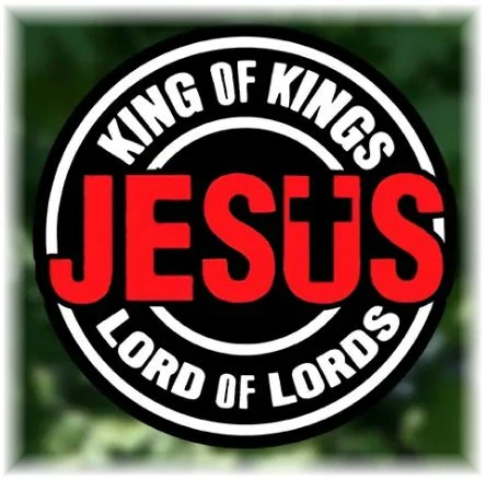 Samolepka - Jesus King...