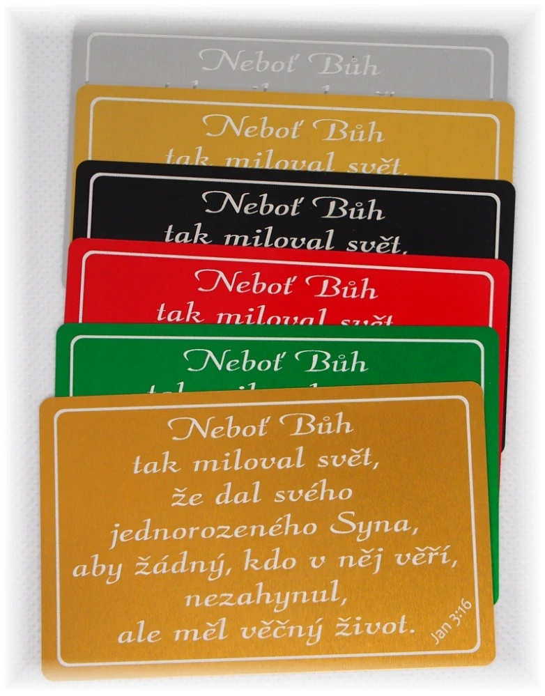 Tabulka Al - Jan 3:16 rámeček