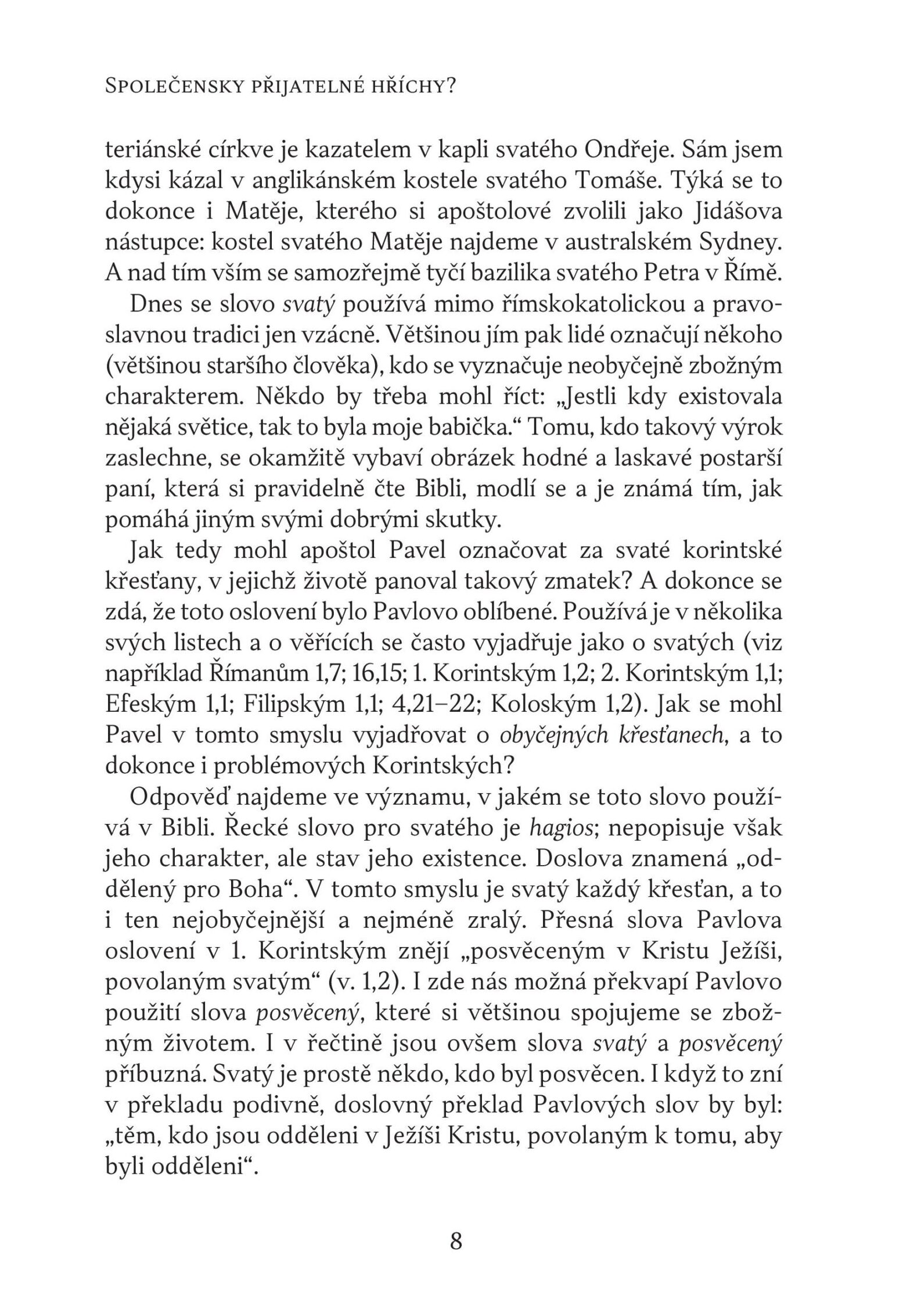 Kniha - Společensky přijatelné hříchy?