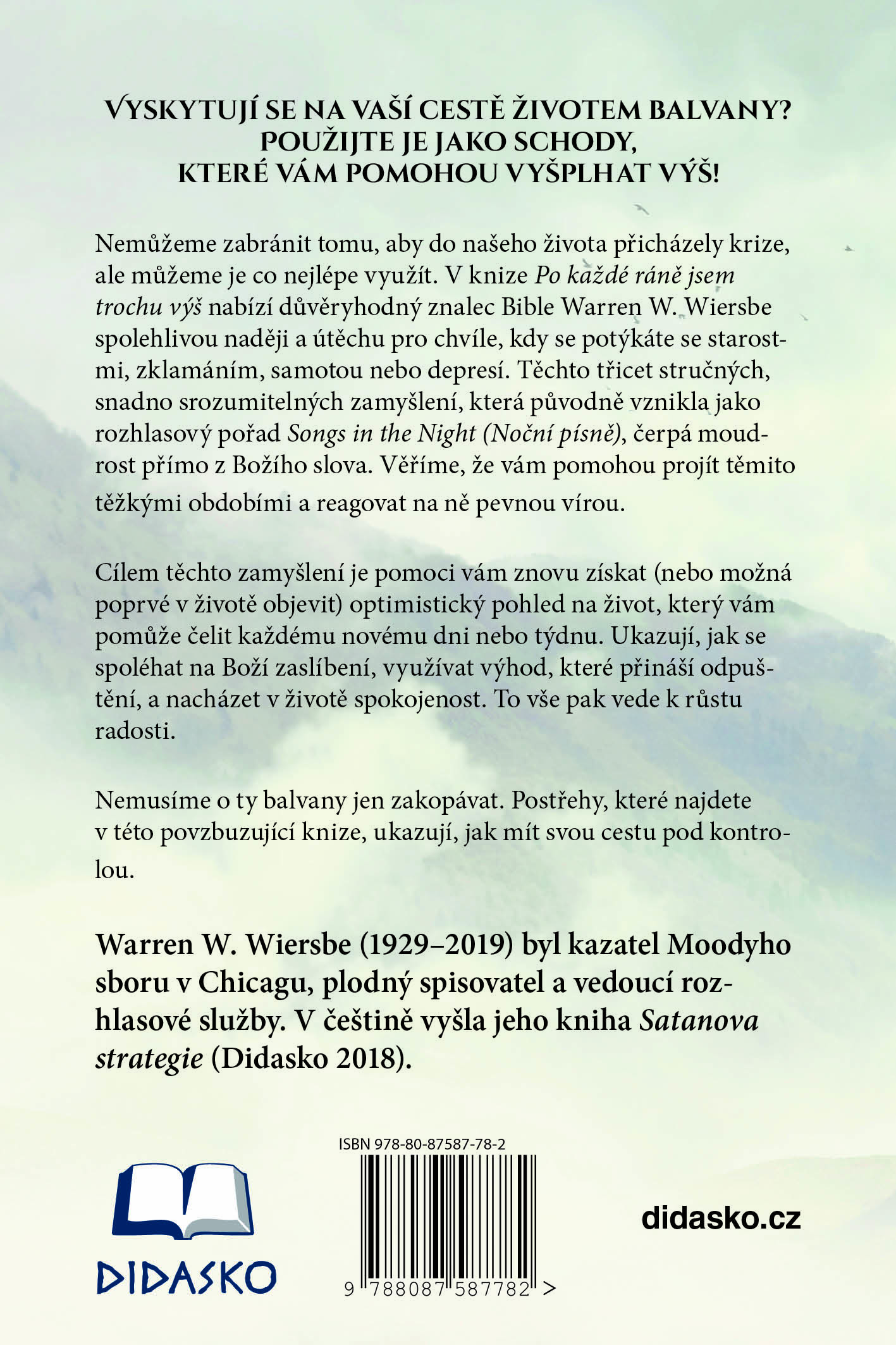 Kniha - Po každé ráně jsem trochu výš