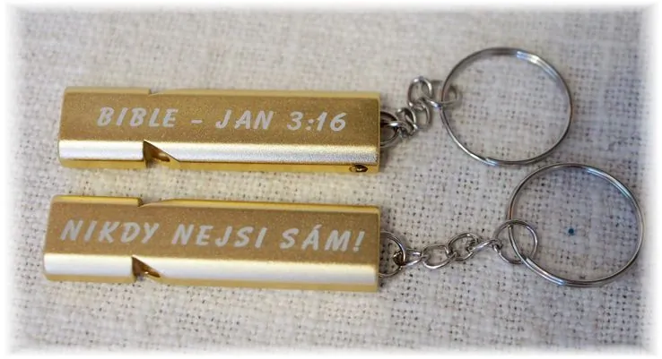 Klíčenka píšťalka dvojitá - Jan 3:16