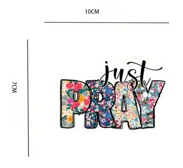 Samolepka - Just PRAY