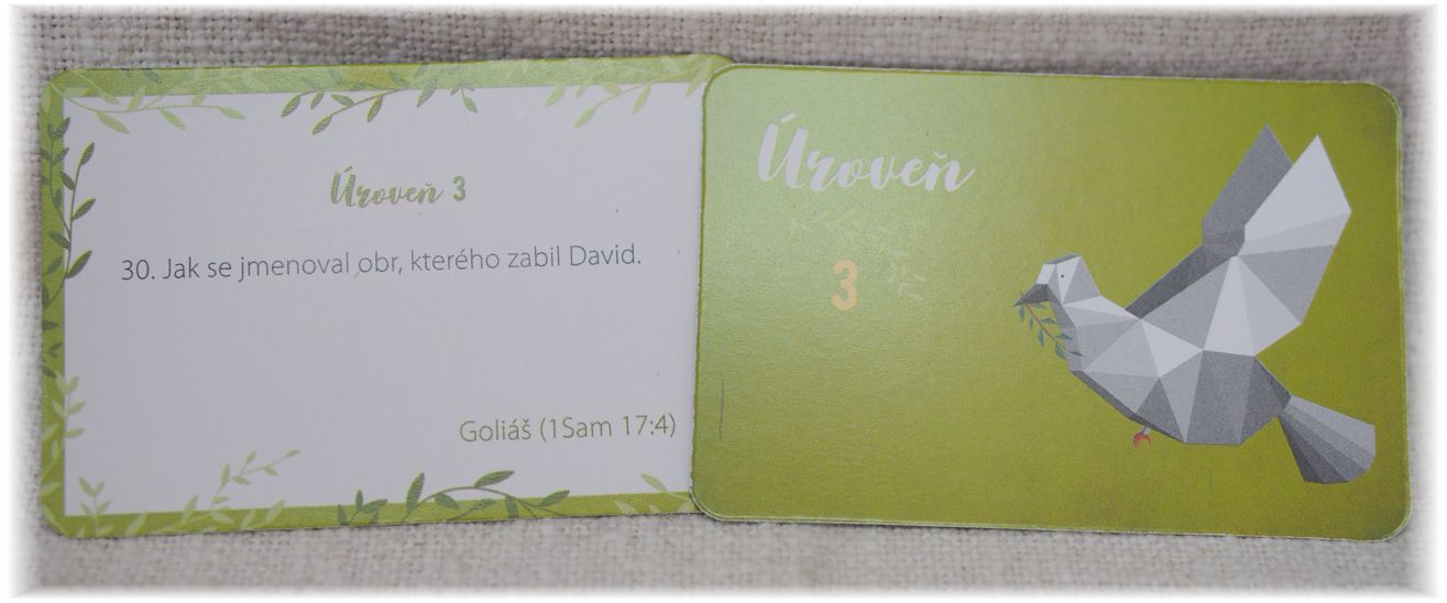 Biblický kvíz sada 5 úrovní