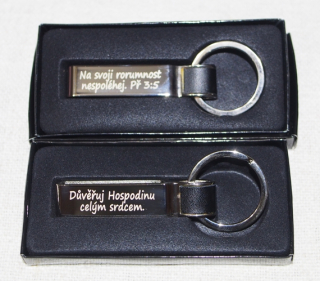 Klíčenka LUX - Důvěřuj Hospodinu