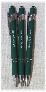 Pero kovové stylus - Neboj se, jen věř!