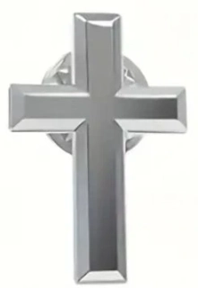 Brož - Kříž stříbrný