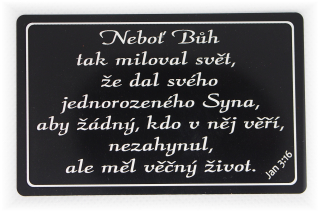 Tabulka Al - Jan 3:16 rámeček