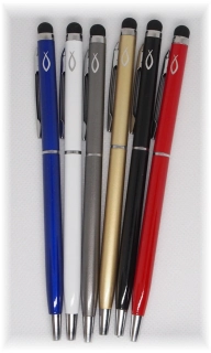 Kovové pero tenké stylus - ryba