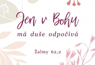 Magnetka - Žalm 62:2 Jen v Bohu