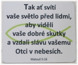 Podložka pod myš - Tak ať svítí...