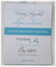 Podložka pod myš - Důvěřuj Hospodinu