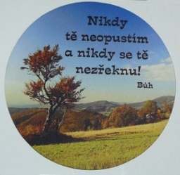 Podložka pod myš - Nikdy tě neopustím