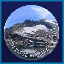 Placka 75mm - Ježíš je má síla