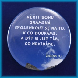 Placka magnet 50mm - Židům 11,1